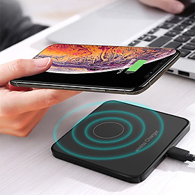 Mua Đế Sạc Nhanh Không Dây Hàng Chính Hãng Chuẩn QI  Sạc Không Dây Thông Minh Tiện Lợi Cho IPhone/SamSung/Xiaomi/Oppo