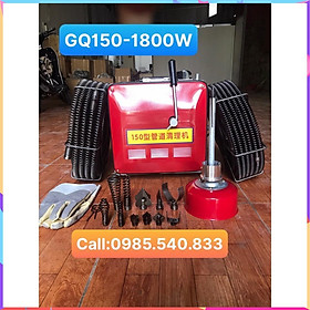 Mua Máy thông tắc cống GQ150 - công suất 1800w bh12 tháng dùng cho dịch vụ