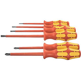 Mua Bộ Tuốc-nơ-vít Dẹp Và Phillips Cách Điện 1000v Wera Kraftform 667200 4/2 Gồm 6 Cây - Hàng Chính Hãng 100% từ Đức