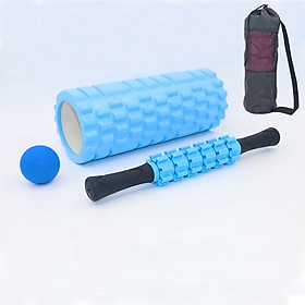 Bộ Sản Phẩm Con Lăn Massage Tập Yoga
