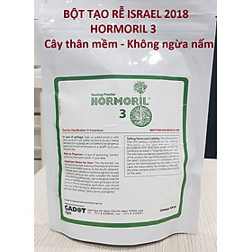 Nhập Khẩu Bột Kích Ra Rễ Israel cho cây thân Thảo, thân Mềm Hormoril 3 và bột kích ra rễ Hormoril T3 (with Fungicide)  có thành phần ngăn ngừa nấm bệnh cho rễ con 