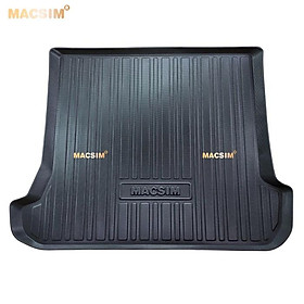 Thảm lót cốp xe ô tô Toyota Prado 2003- 2009 đến nay nhãn hiệu Macsim chất liệu TPV cao cấp màu đen