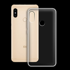 Ốp lưng cho Xiaomi Redmi Note 5/note 5 pro - 01124 - Ốp dẻo trong - Hàng Chính Hãng