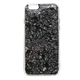 Protector Cover Mobile Phone Case Lovely Conch Shell TPU Dust-Proof Anti-Fingerprint For iPhone6/6S - Black