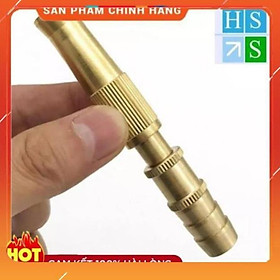 Đầu vòi xịt tăng áp bằng đồng, Vòi rửa xe hơi, rửa sân, tưới cây, làm vườn, Vòi xịt điều chỉnh được áp lực nước 206587