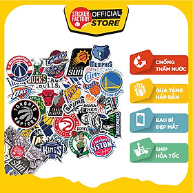 NBA - Set 30 sticker hình dán