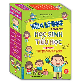 Hình ảnh sách Sách - Hộp combo 6c Tâm lý học dành cho học sinh tiểu học