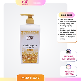 Sữa tắm trắng da dưỡng ẩm (vàng 24k) 700ml E5