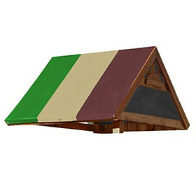 Swing Set Replacement Tarp Sunshade Protection Roof Canopy Sun Protection Green