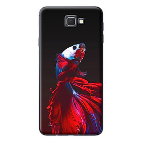 Ốp Lưng Dành Cho Samsung J5 Prime / J7 Prime - Cá Betta Đầu Trắng
