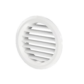 Mua Cửa thông gió NHỰA TRÒN  - gắn cửa - DECOR 60/47s-4 - Hàng Nhập Khẩu
