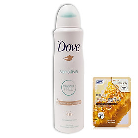 XỊT KHỬ MÙI DOVE 150ML CHÂU ÂU – HÀ LAN (Được Mask 3W)