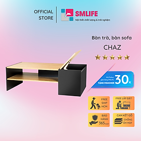 Mua Bàn sofa phòng khách kiểu dáng đẹp nhỏ gọn SMLIFE Chaz