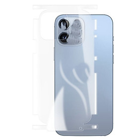 Miếng Dán Mặt Lưng Và Cạnh Viền Film Hydrogel Dành Cho Iphone 14/ 14pro/ 14 promax/ 13/13 Pro/ 13 Promax/ 12 Promax- Hàng chính hãng