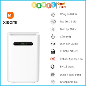 Máy Tạo Ẩm Xiaomi Smartmi Evaporative Humidifier 2 Thông Minh Tạo Ẩm Tự Nhiên Dung Tích 4 Lít, Kết Nối App Theo Dõi - Hàng Chính Hãng