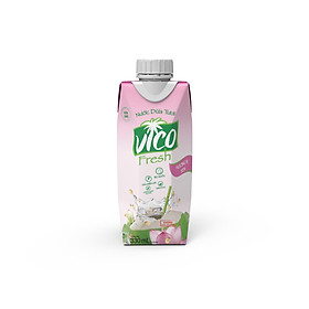 1 HỘP NƯỚC DỪA SEN VICO FRESH 330L