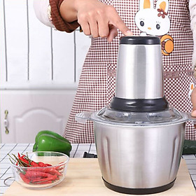 Mua MÁY XAY RAU CỦ QUẢ  THỊT CÁ CÁC NGUYÊN LIỆU MỀM CỐI XAY 2L