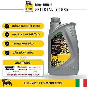 (HCM) Nhớt 2 thì không khói, eni 2T SML, chuẩn chất lượng châu Âu