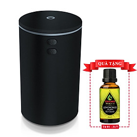Máy Khuếch Tán Tinh Dầu Xe Hơi Cao Cấp và Chuyên Dụng, Máy Xông Tinh Dầu Dùng Điện USB Trên Xe ô tô, Đèn LED Cực Đẹp, Không Dùng Lõi Bông