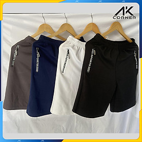 Combo 4 chiếc quần đùi nam thể thao Sport ngắn, quần short nam vải Thun Poly 2 Da thoáng mát, chất liệu hút ẩm, độ co giãn tốt