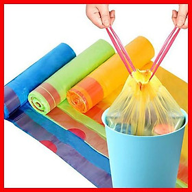 Mua Túi Đựng Rác Tự Phân Huỷ Có Dây Rút - 45x50 cm - 15 túi/cuộn
