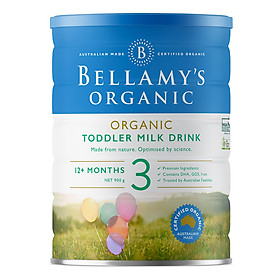 Sữa Công Thức Hữu Cơ Bước 3 Bellamy's Organic (900g)