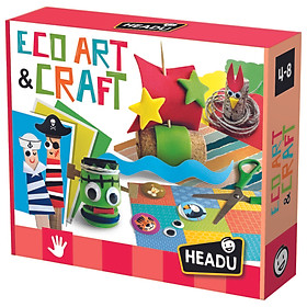 ECO ART & CRAFT - Bộ thủ công giúp trẻ sáng tạo nghệ thuật và phát triển trí thông minh thể chất và khéo léo cho trẻ từ 4 – 8 tuổi
