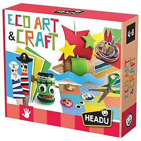 ECO ART & CRAFT - Bộ thủ công giúp trẻ sáng tạo nghệ thuật và phát triển trí thông minh thể chất và khéo léo cho trẻ từ 4 – 8 tuổi