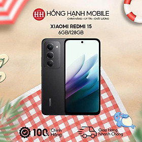 Điện Thoại Xiaomi Redmi 15 6GB/128GB - Hàng Chính Hãng