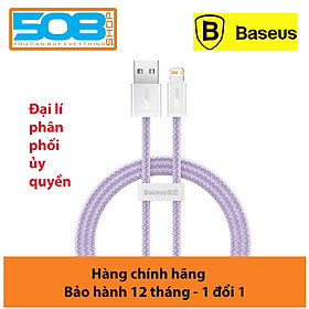 Cáp sạc nhanh IP 2.4A, Cáp sạc nhanh truyền dữ liệu Baseus Dynamic Series Fast Charging Cable 2.4A cho iPhone, iPad - Hàng chính hãng