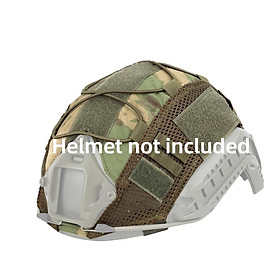 Vỏ mũ bảo hiểm chiến thuật cho Fast MH PJ BJ Mũ bảo hiểm Airsoft Paintball Army Mũ bảo hiểm Mũ bảo hiểm quân sự Color: Black Python