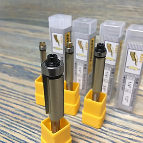 Mũi tỉa cạnh thẳng ổ bi 1/4"x1/4" (D=6.35mm) Arden