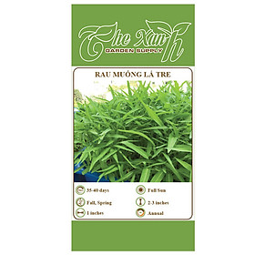 Bộ 5 gói Hạt giống rau muống lá tre - The Xanh