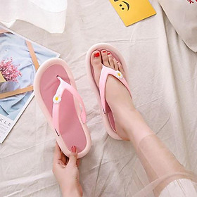 Dép Hoa Cúc Nữ Xỏ Ngón 3Fashion Nhựa Cao Cấp Chống Nước Cực Kỳ Êm Chân - 3218