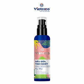 Dầu dừa tinh khiết mỹ phẩm Vietcoco Hoa Nhài 90ml