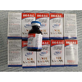 Bio DOC 20ml. chai chích viêm phổi, thương hàn heo, gà