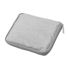 BUBM Electronic Organizer Water-Resistant Padded Nylon Travel Cable Organizer USB Flash Drive Case Gadget Bag for Cord
