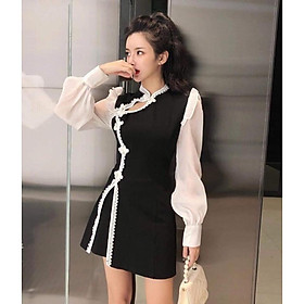 SET SƯỜN XÁM TAY VOAN CỰC HOT - CỰC ĐẸP