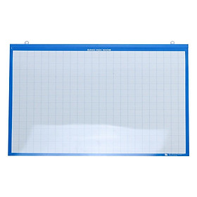 Bảng phụ 2 mặt cho giáo viên, bảng học nhóm, đồ dùng giáo viên có nẹp treo-các cỡ - Bảng 42x62cm | Nhà sách Chi An | Tiki