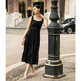 LADY ME by Eva de Eva Đầm maxi dáng thắt eo 21SDKO018D