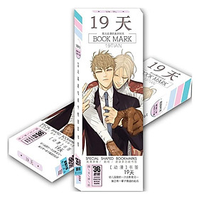 Hộp ảnh Bookmark anime 19 Days kẹp sách đánh dấu trang tiện lợi