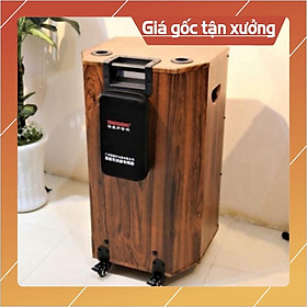 Mua Loa Kéo Di Động Temeisheng TMS 154 Bass 4 Tấc   Loa Thùng Gỗ Công Suất Lớn + Kèm 2 Mic Hút Âm- Hàng Chính Hãng