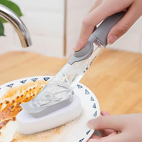 Mua Chổi Cọ Rửa Kèm Bình Xịt