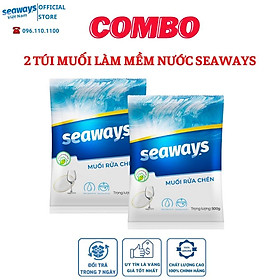 Combo 2 túi Muối rửa chén SEAWAYS - Dành cho mọi loại máy rửa chén