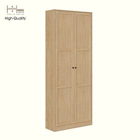 Mua HAPPY FURNITURE   MATTA - Kệ sách 6 tầng 2 cánh mở  KSA_065   80cm x 28cm x 200cm DxRxC