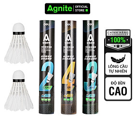 Hộp cầu lông Agnite 12 quả - Phù hợp thi đầu và luyện tập - Hàng chính hãng - F2202S