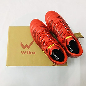 Siêu phẩm đôi giày thể thao đá bóng cao cấp Wkia Army Đỏ