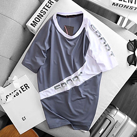 Áo Thể Thao Nam Tay Ngắn Cổ Tròn Năng Động, Chất Thun Lạnh Co Giãn - FORMEN SHOP - FMPS139