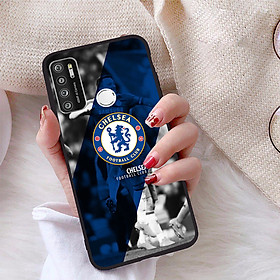 Ốp lưng iCase Color dành cho Vsmart Live 4 chất liệu viền dẻo lưng cứng nhám TPU có hai lỗ xỏ dây đeo in nổi 4D hình Bộ Sưu Tập CLB Bóng Đá - Tặng Popsocket in logo iCase - Hàng chính hãng