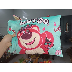 Mua Gối ngủ trưa gấu dâu dễ thương siêu mịn